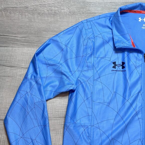 Under Armour Sydney FC Challenger Full Zip Track Jacket Mens Large Soccer RARE - Picture 7 of 10